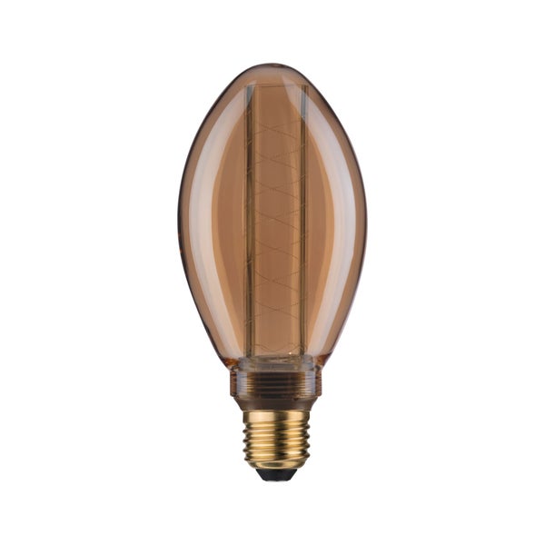 Inner Glow Edition LED Birne Innenkolben Spiralmuster E27 230V 230lm 4W 1800K Gold