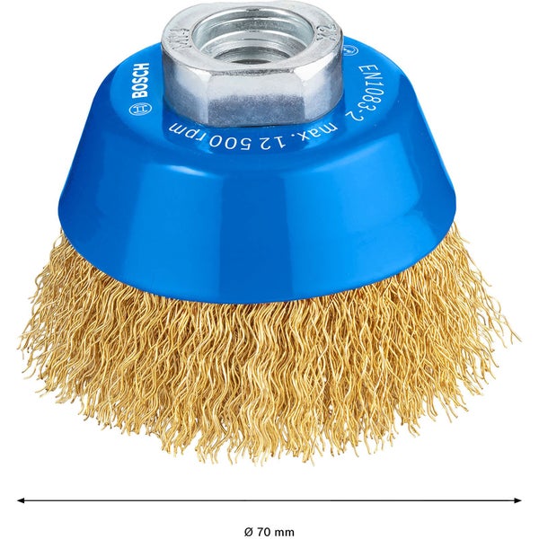 Bosch PRO Metal clean Topfbürste 70 x 0,30 mm Gewinde - 1608614020
