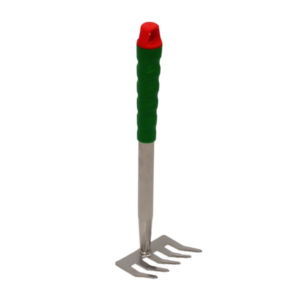 Gartenkralle aus Metall mit Griff