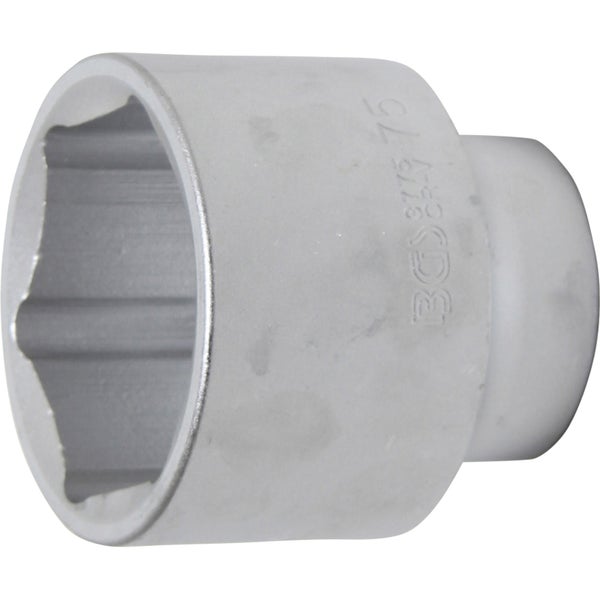 BGS Steckschlüssel-Einsatz Sechskant Antrieb Innenvierkant 25 mm (1) SW 75 mm - 3775