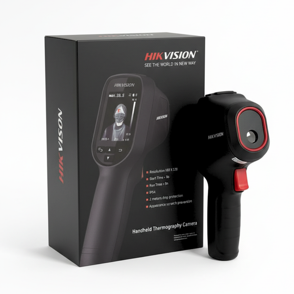 Hikvision Handthermografiekamera mit Verpackung