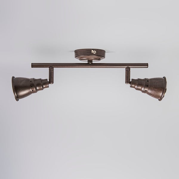 Deckenleuchte mit zwei Strahlern