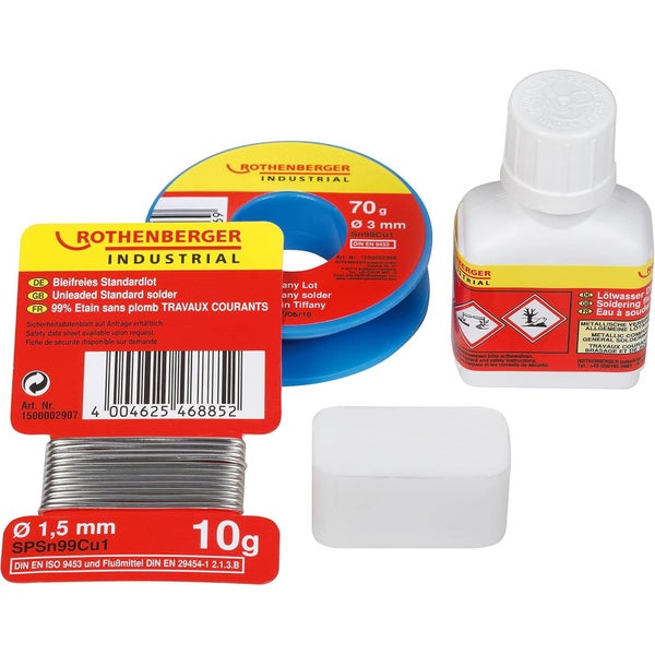 ROTHENBERGER Industrial Bastel-Tiffany Set - bleifrei - 1500002909