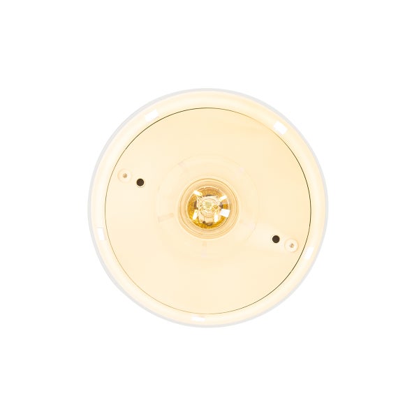 Deckenleuchte mit Leuchtmittelansicht von unten