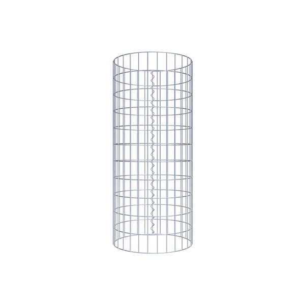 Gabionensäule Durchmesser 47 cm, MW 5 x 10 cm rund - Höhe: 1,10 m