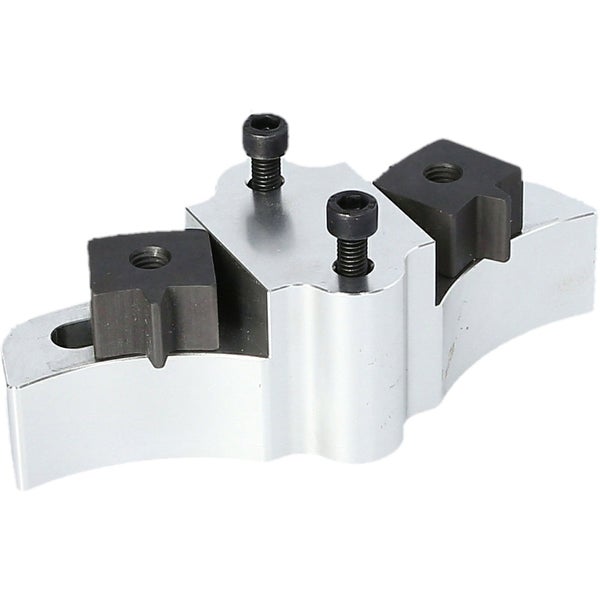 Werkstückhalterung aus Metall mit Schrauben