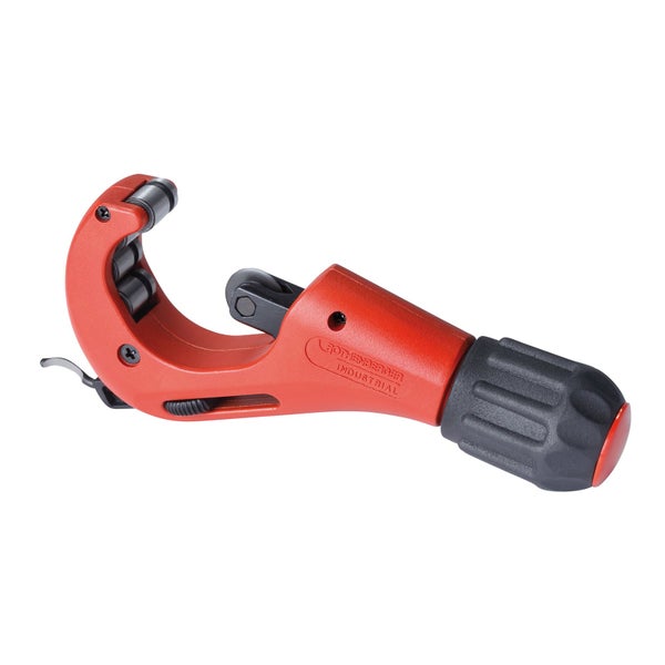 Rothenberger Industrial Rohrabschneider für Kupfer- und Kunststoffrohre mit integriertem Entgrater.