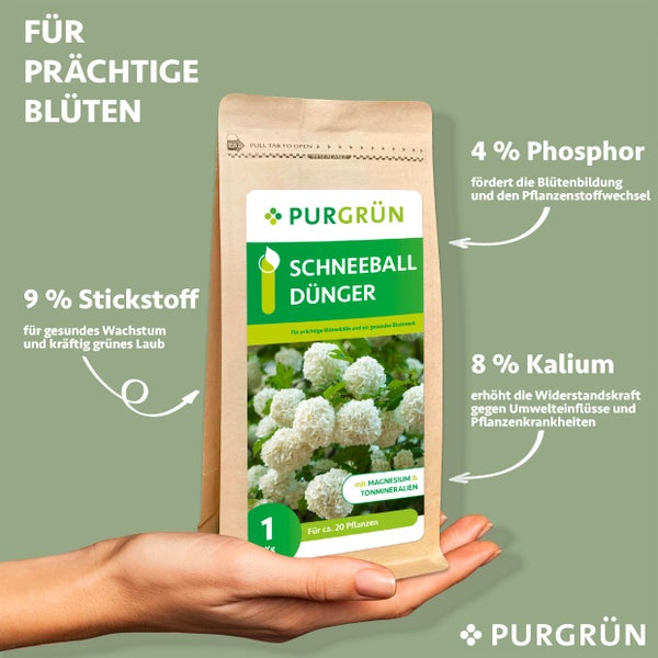 Purgrün Schneeball-Dünger 1 kg