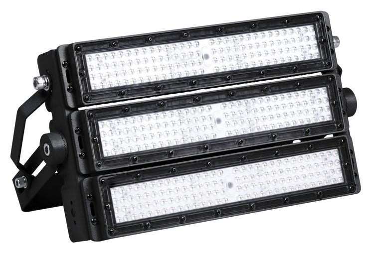 ENOVALITE Profi LED Stadion Fluter Flutlichtstrahler 300W 39000lm 5000K Neutralweiß Strahler IP66 IK10 Meanwell Driver