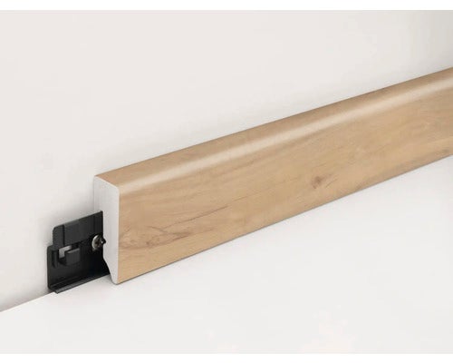 Sockelleiste KU048L Eiche geschliffen 15x38,5x2400 mm
