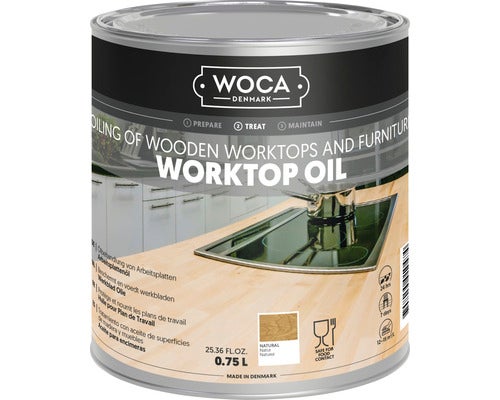 WOCA Arbeitsplattenöl natur 0,75 l
