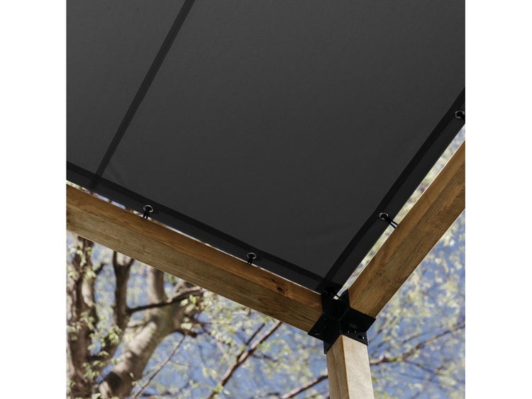 Sonnensegel Mit Ösen Graphite 300X300Cm - Maanta® Bugna