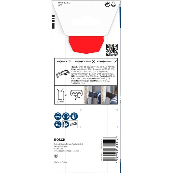 Bosch PRO MAII 32 SC Blatt für Multifunktionswerkzeuge 32 x 55 mm - 2608669142