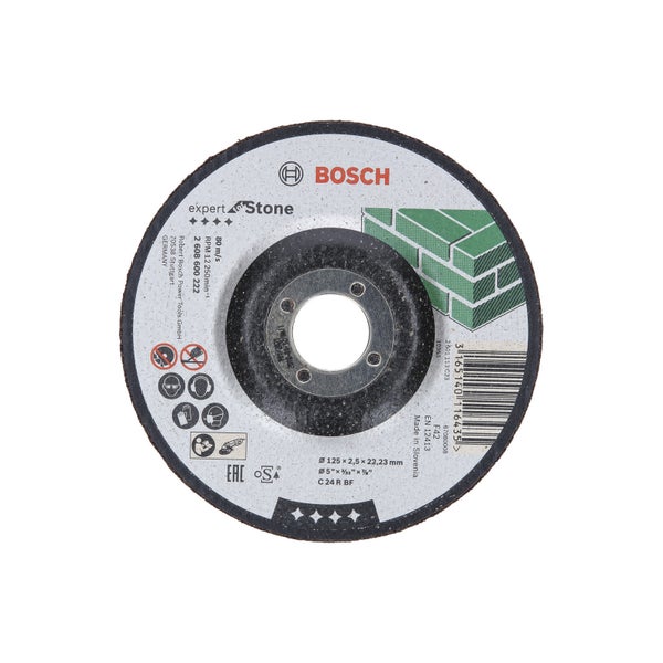 Bosch Trennscheibe gekröpft Expert for Stone C 24 R BF 125 mm 22,23 mm 2,5 mm - 2608600222