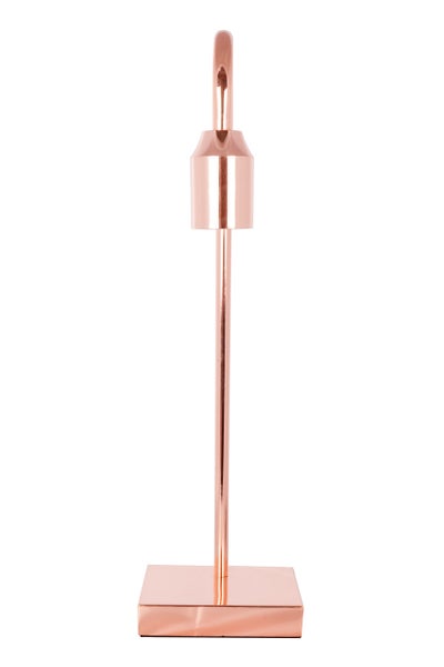 Tischlampe Minimalistisch im Kupfer Design | Wohnzimmer Esszimmer Leuchte