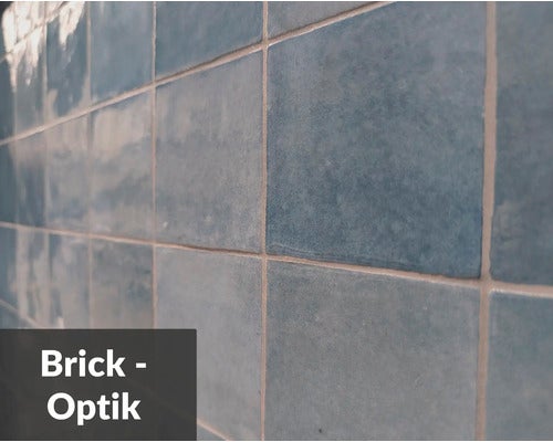 Wandfliesen in Backsteinoptik