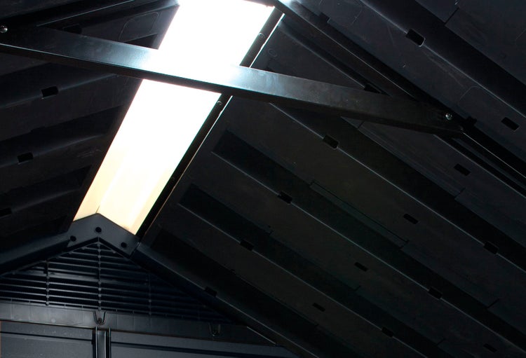 Keter Newton 1175 Gartenhaus - 230x350x246cm – Grau