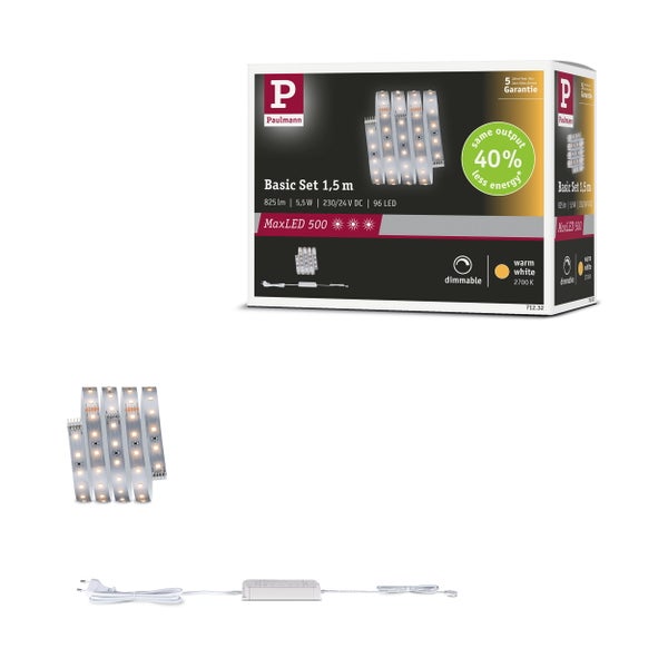 Paulmann LED Leuchtmittel GU10 7 Watt 550 Lumen warmweiß mit Bewegungs und Dämmerungssensor in Verpackung