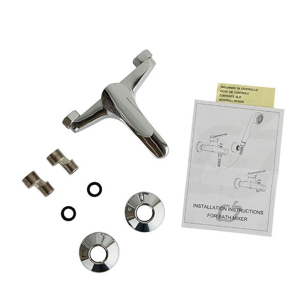 Badarmatur-Set mit Montageanleitung