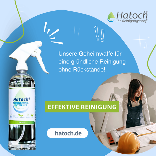 Tiefengrund-Entferner 750ml Effektive & schonende Reinigung für nicht saugende Untergründe wie Kunststofffenster, Glas, Heizkörper, Fensterbänke uvm. – Sofortige Wirkung Maximale Sauberkeit