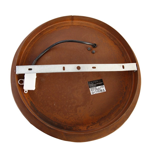 Runde Deckenleuchte aus Metall mit Montagehalterung