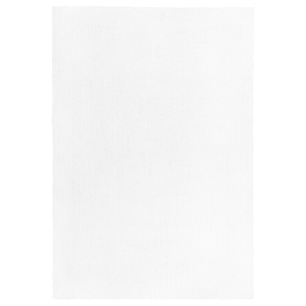 Teppich weiß 140 x 200 cm Shaggy DEMRE