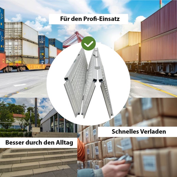 Aluminium Auffahrrampen für den professionellen Einsatz und schnelles Verladen