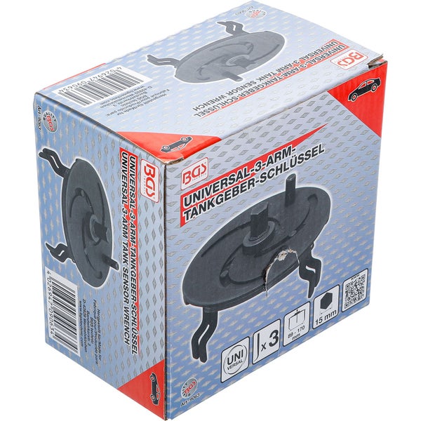 Rohrsteckschlüssel mit blauem Griff