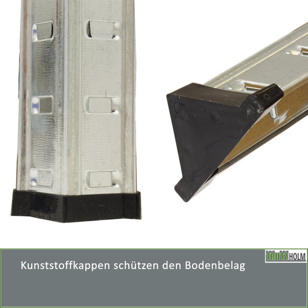 Metall-Schwerlastregal mit 5 Holzböden, Maße 1800 mal 600 mal 600 Millimeter, Tragkraft 175 Kilogramm pro Boden.