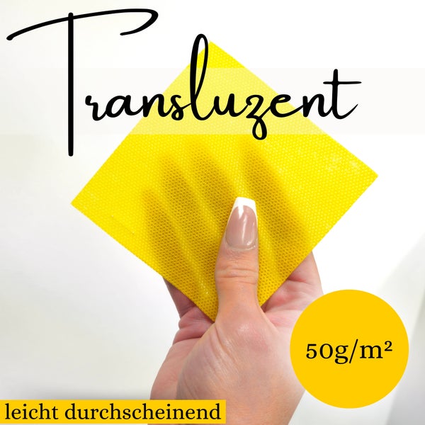 Sensalux light Tischdeckenrolle, gelb, 1,10m x 25m