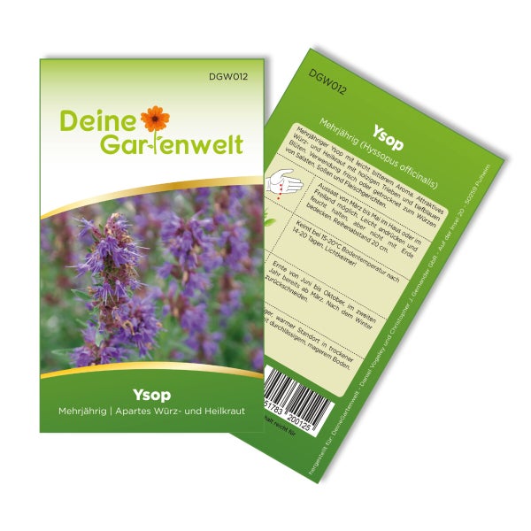 Ysop Samen von Deine Gartenwelt