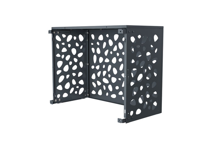 Dekorative Verkleidung mit Aussparungen