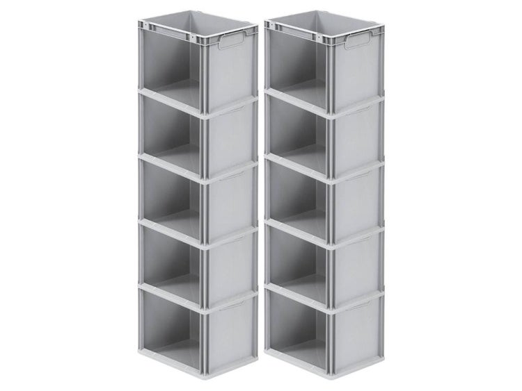 PROREGAL Eurobox NextGen Store HxBxT 32 x 30 x 40 cm 30 Liter Seite Offen Eurobehälter Transportbox