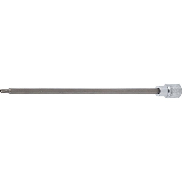 BGS Bit-Einsatz Länge 300 mm Antrieb Innenvierkant 12,5 mm (1/2) T-Profil (für Torx) mit Bohrung T30 - 5184-TB30