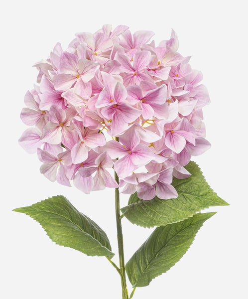 Künstliche Hortensie, Detailaufnahme der Blüten
