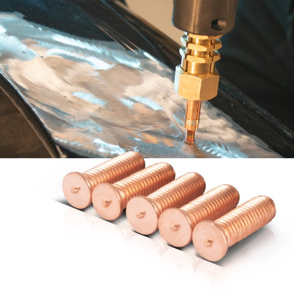 STAHLWERK 2 x Schweißbolzen M5 100er Set Ausbeulspotter Smart Repair Spotter