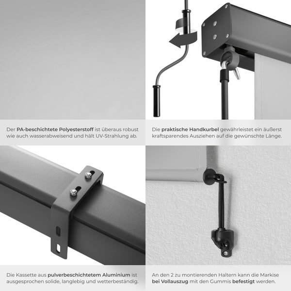 Quadratisches Stuhlkissen mit Bindebändern