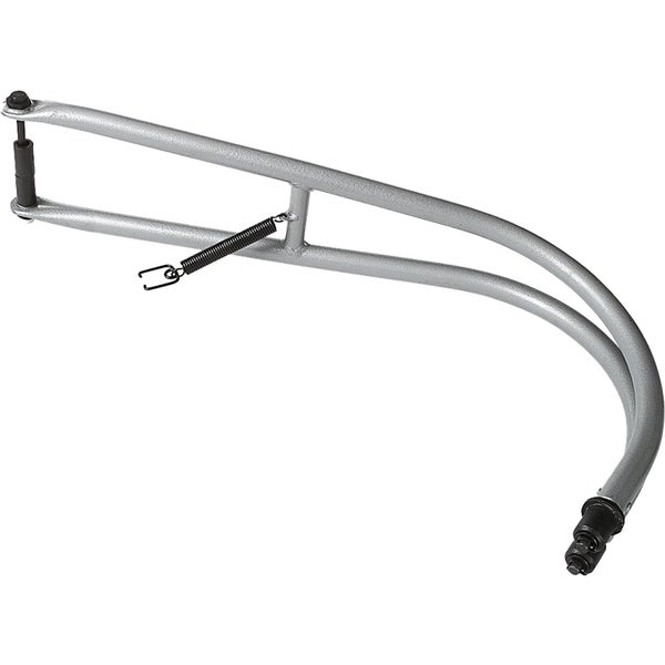 Ersatzteil für Trampolin, gebogene Stange mit Feder