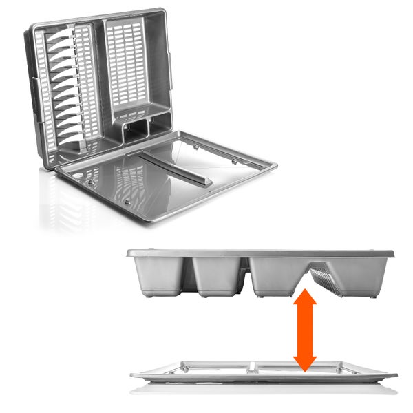 Geschirrständer mit Abtropfschale