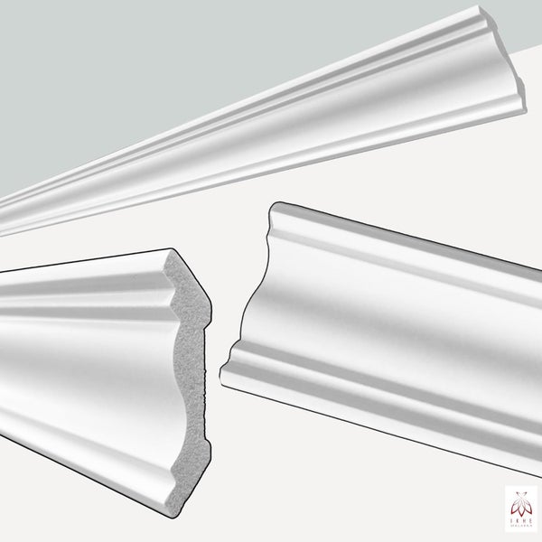 Stuckleiste aus Polystyrol für den Innenbereich