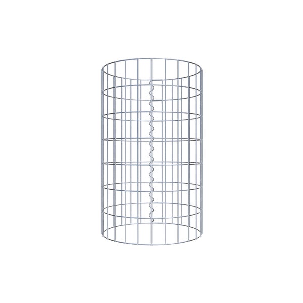 Gabionensäule Durchmesser 42 cm, MW 5 x 10 cm rund - Höhe: 0,70 m