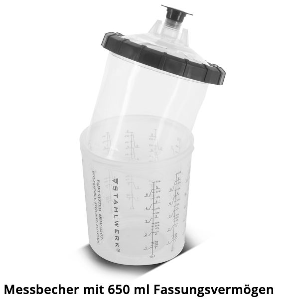 Messbecher mit 650 ml Fassungsvermögen