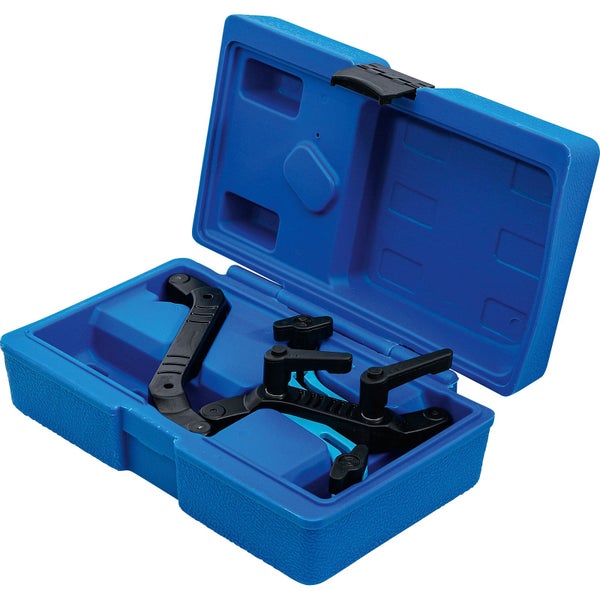 Werkzeug zum Ausrichten von Kupplungsscheiben im blauen Koffer