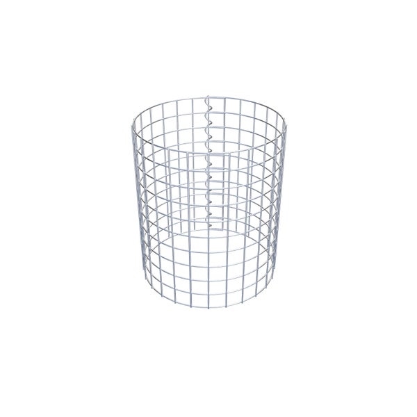 Gabionensäule Durchmesser 42 cm MW 5 x 5 cm rund - Höhe: 50 cm