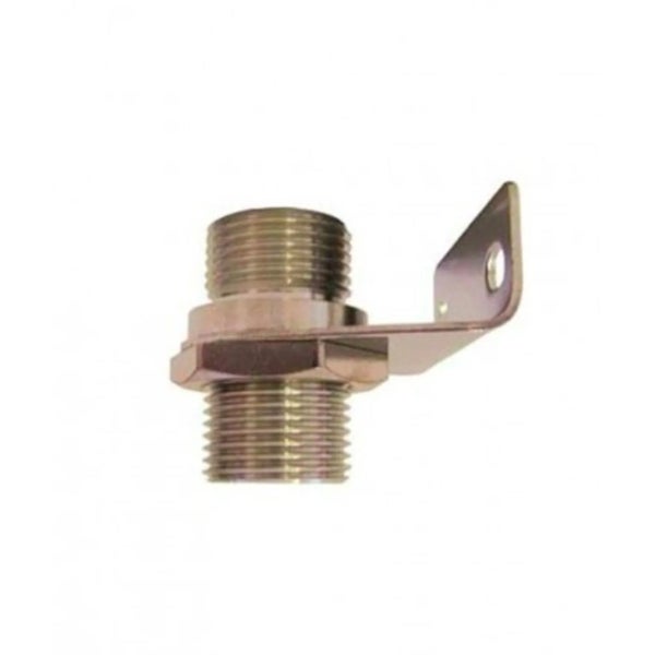 Gewindefitting mit Halterung zur Befestigung