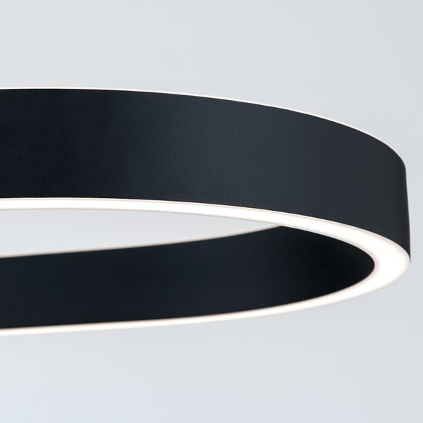 Moderne runde LED Deckenleuchte mit minimalistischem Ringdesign