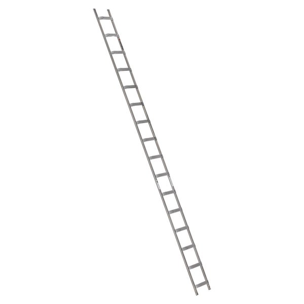 Aluminium Anlegeleiter mit Sprossen