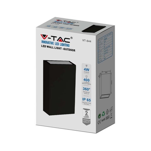 V-TAC LED-Wandleuchte für den Außenbereich, Verpackung