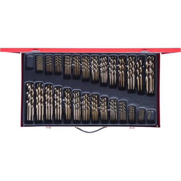 KS TOOLS HSS-G Co 5 Spiralbohrer-Satz 230tlg. 1-13 mm - 330.3650