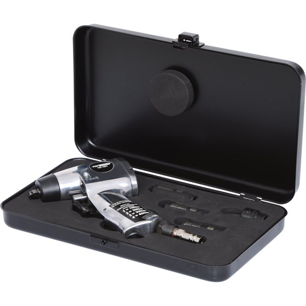 Glühkerzen Vibrationsschrauber Satz im schwarzen Kasten